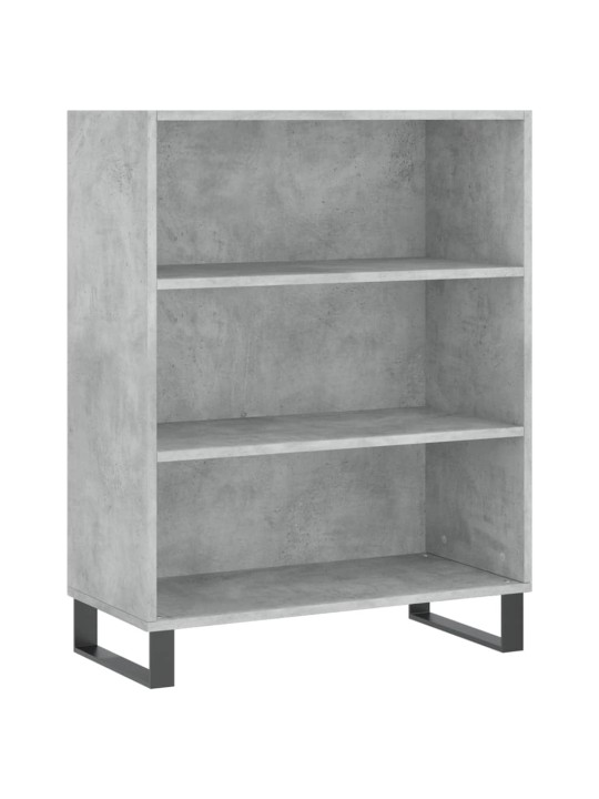 Komoda, betono pilka, 69,5x32,5x180cm, apdirbta mediena