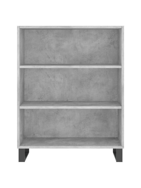 Komoda, betono pilka, 69,5x32,5x180cm, apdirbta mediena