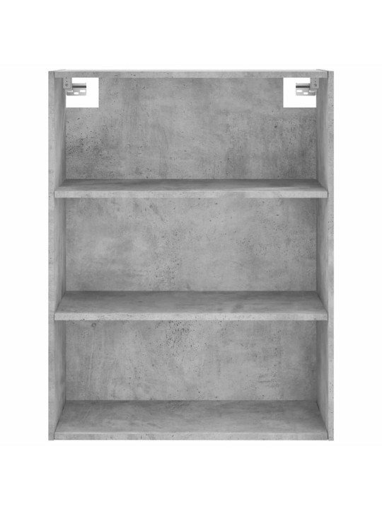 Komoda, betono pilka, 69,5x32,5x180cm, apdirbta mediena