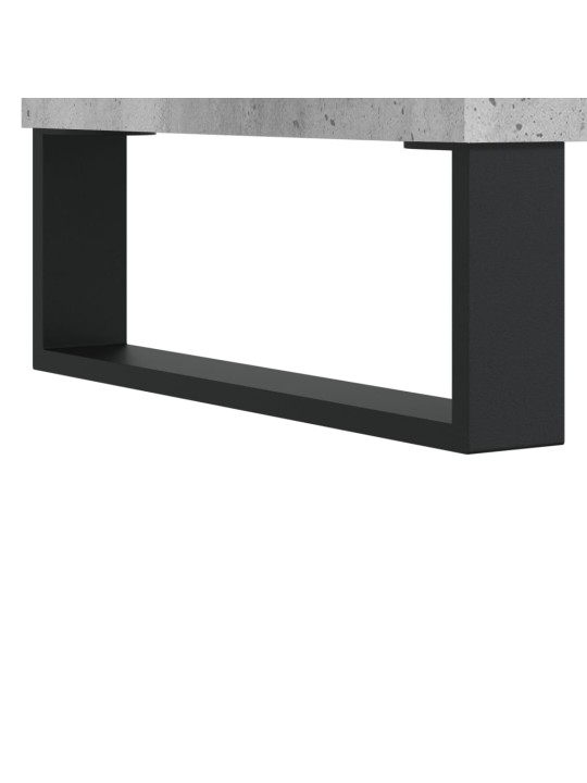 Komoda, betono pilka, 69,5x32,5x180cm, apdirbta mediena