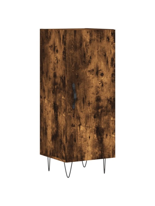 Komoda, dūminio ąžuolo spalvos, 34,5x34x180cm, apdirbta mediena