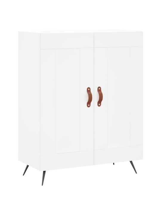 Komoda, baltos spalvos, 69,5x34x180cm, apdirbta mediena