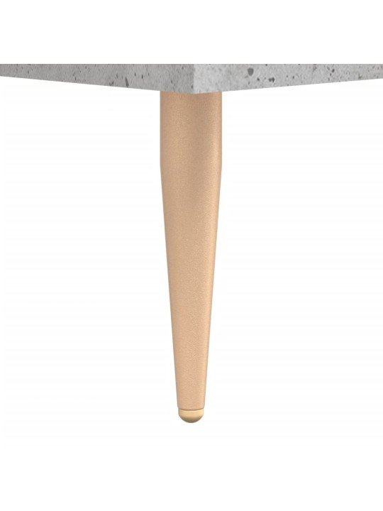 Komoda, betono pilkos spalvos, 69,5x34x180cm, apdirbta mediena