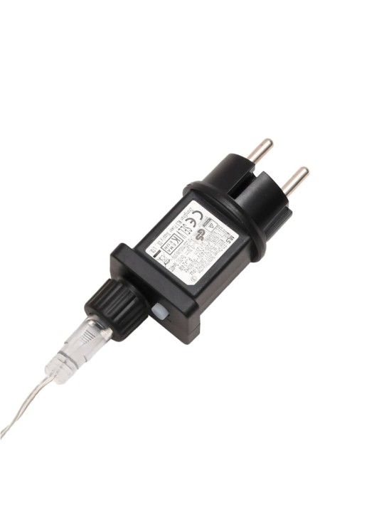 Kalėdiniai šviestuvai su LED, 3vnt., balti, 100cm, sulankstomi