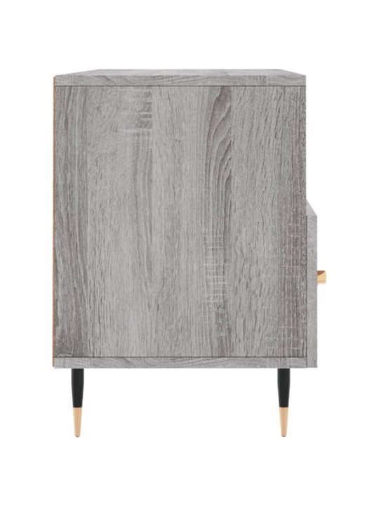 Televizoriaus spintelė, pilka ąžuolo, 102x36x50cm, mediena