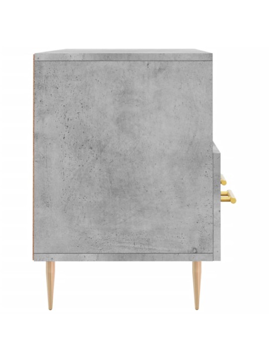 Televizoriaus spintelė, betono pilka, 102x36x50cm, mediena