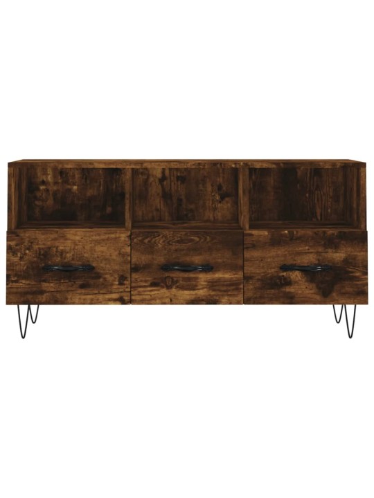 Televizoriaus spintelė, dūminio ąžuolo, 102x36x50cm, mediena
