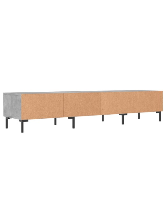 Televizoriaus spintelė, betono pilka, 150x36x30cm, mediena