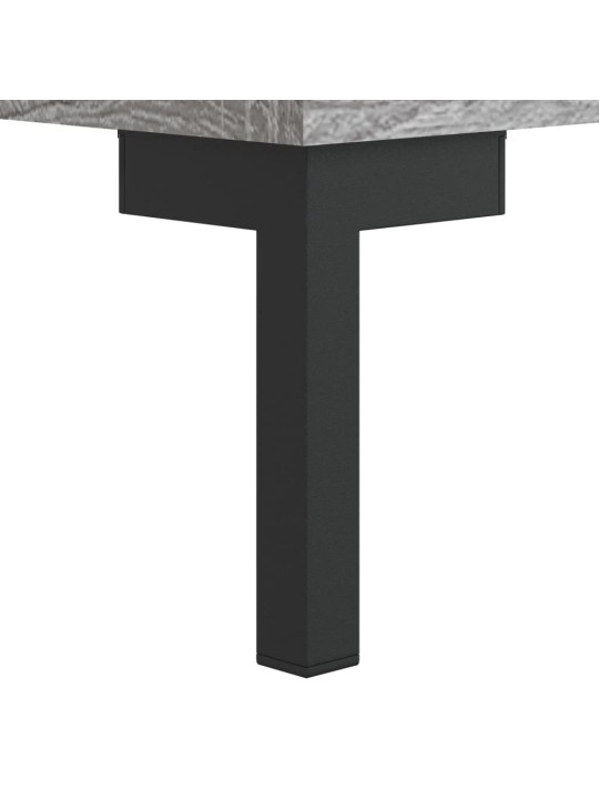 Televizoriaus spintelė, pilka ąžuolo, 150x36x30cm, mediena
