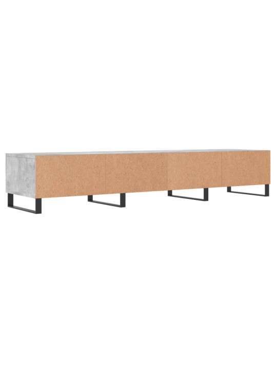 Televizoriaus spintelė, betono pilka, 150x36x30cm, mediena
