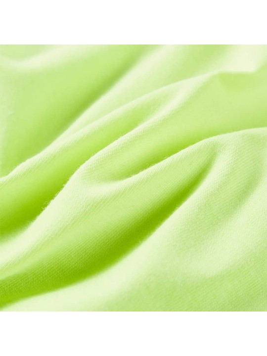 Vaikiški marškinėliai, fluorescencinės geltonos spalvos, 128 dydžio