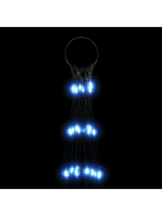 Kalėdų eglutė ant vėliavos stiebo, 800cm, 3000 mėlynų LED