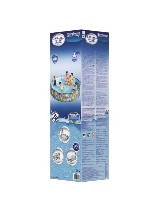 Bestway Karkasinis baseinas Steel Pro, 305x66cm