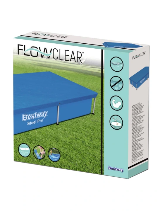 Bestway Baseino uždangalas Flowclear, 221x150cm