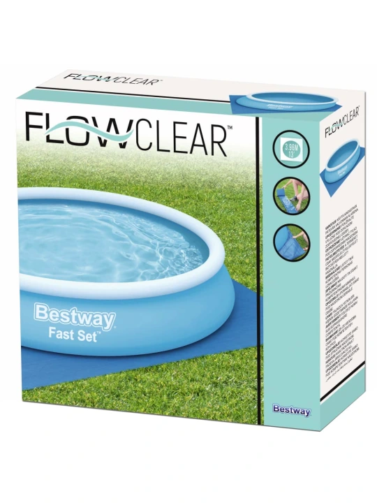 Bestway Baseino paklotas Flowclear, 396x396cm