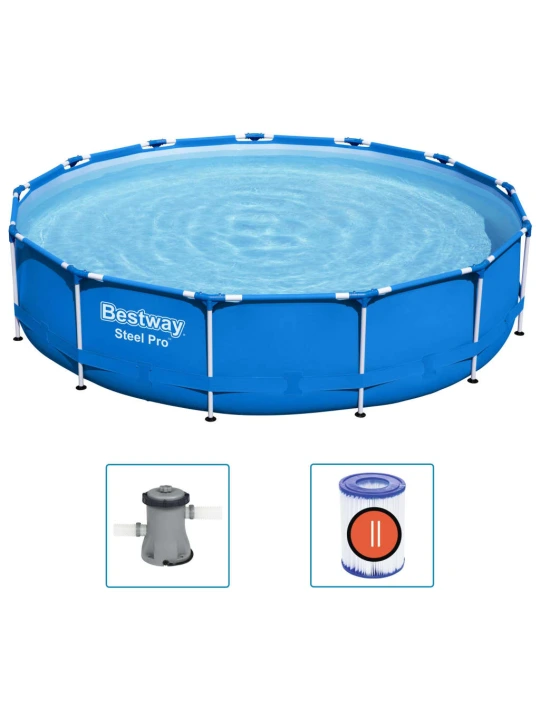 Bestway Steel Pro Karkasinis baseinas, 396x84cm