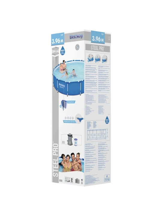 Bestway Steel Pro Karkasinis baseinas, 396x84cm