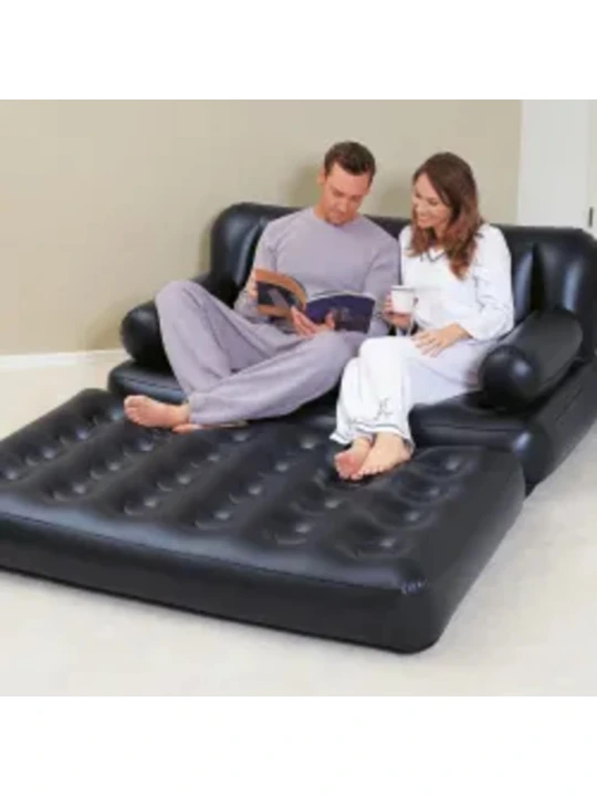 Bestway 5-1 Pripučiama dvigulė sofa-lova, 188x152x64cm