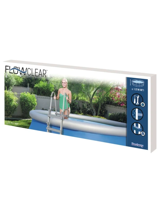 Bestway Flowclear Baseino kopetėlės, 122cm, 4 laipteliai