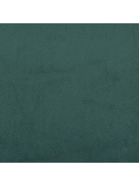 Dvivietė sofa su pagalvėlėmis, tamsiai žalia, 120cm, aksomas