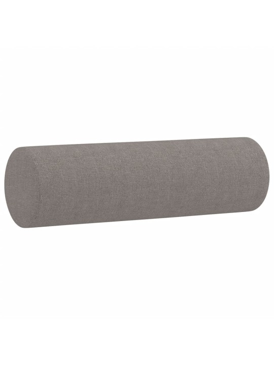 Sofos komplektas su pagalvėmis, 2 dalių, taupe, audinys