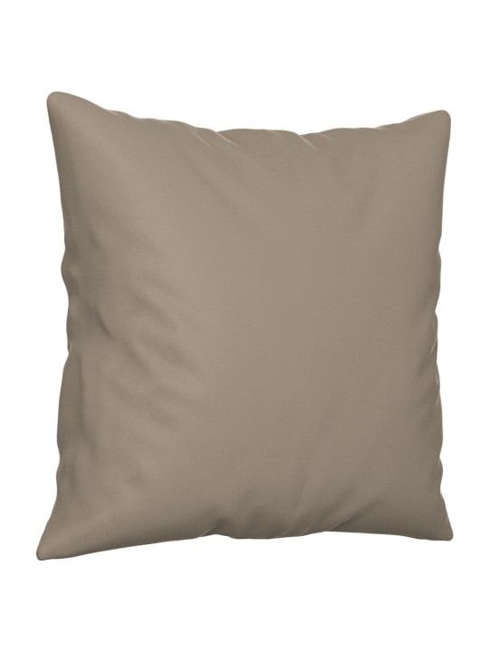 Sofos komplektas su pagalvėmis, 3 dalių, taupe, audinys