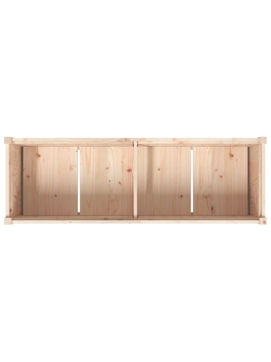 Sodo lovelis, 150x50x70cm, pušies medienos masyvas