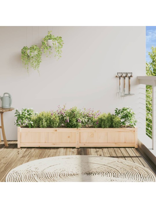 Sodo lovelis, 180x31x31cm, pušies medienos masyvas