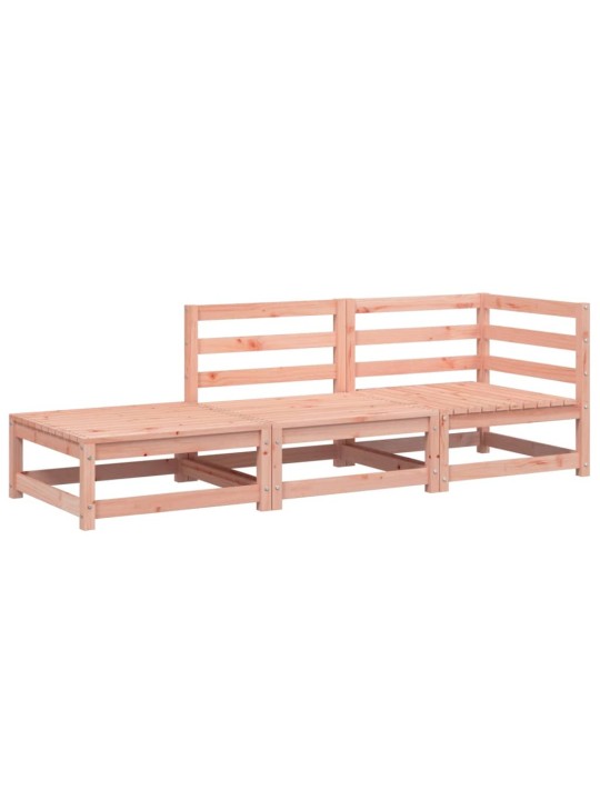 Dvivietė sodo sofa su pakoja, douglas eglės medienos masyvas