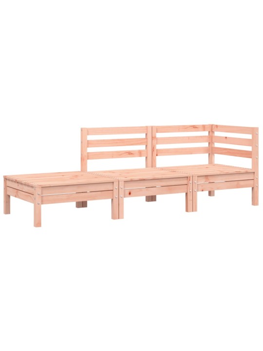 Sodo sofa su pagalvėlėmis ir pakoja, douglas eglės masyvas
