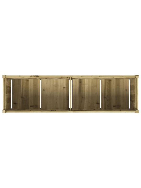 Sodo lovelis, 180x50x50cm, impregnuota pušies mediena