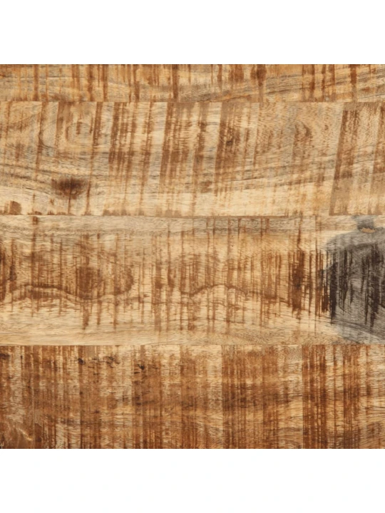 Virtuvės vežimėlis, 80x55x70cm, neapdorota mango mediena