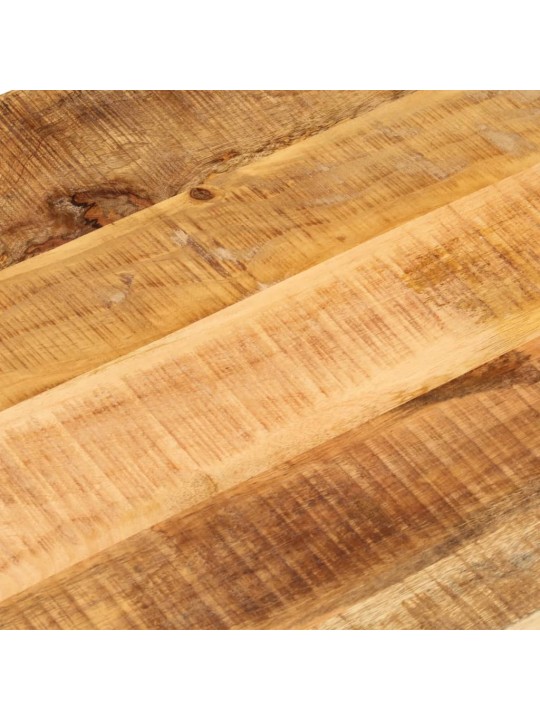 Stalviršis, 110x40x3,8cm, neapdorotas mango masyvas, ovalus