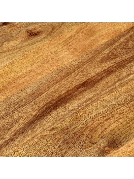 Stalviršis, 140x60x3,8cm, mango medienos masyvas, ovalo formos