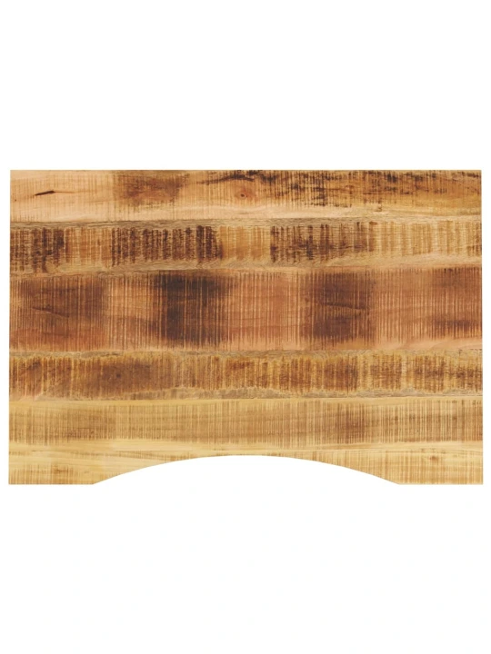 Rašomojo stalo stalviršis su linkiu, 100x50x2,5cm, mango