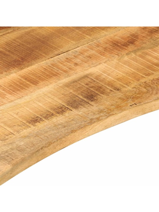 Rašomojo stalo stalviršis su linkiu, 100x50x2,5cm, mango