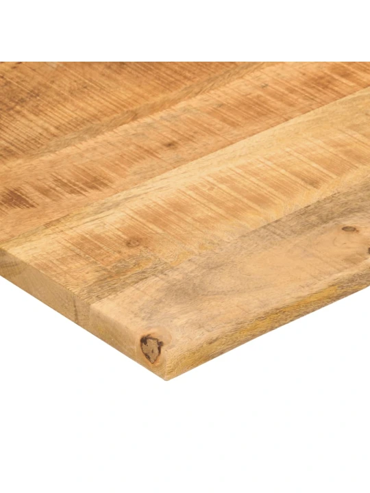 Rašomojo stalo stalviršis su linkiu, 120x50x2,5 cm, mango