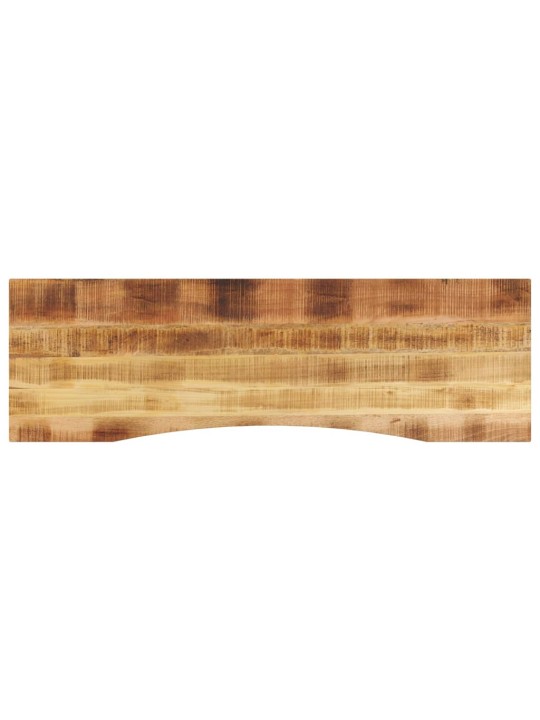 Rašomojo stalo stalviršis su linkiu, 160x50x2,5 cm, mango