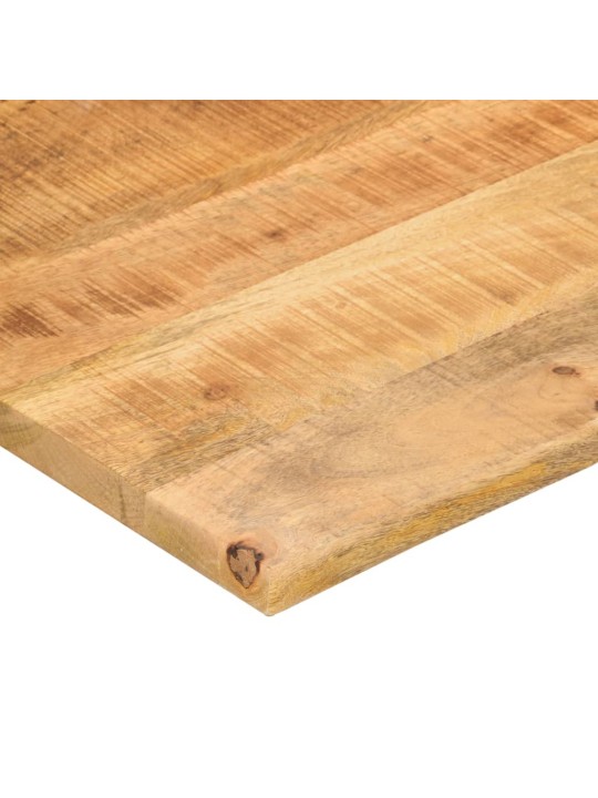 Rašomojo stalo stalviršis su linkiu, 120x60x2,5cm, mango