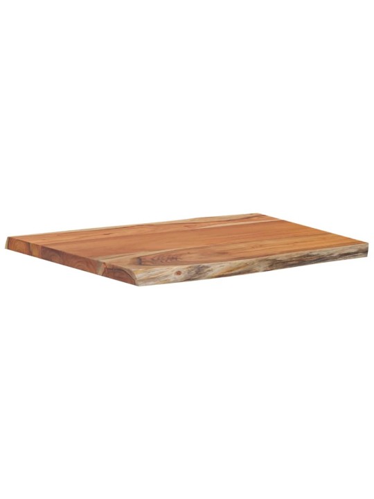 Stalviršis, 70x60x2,5cm, akacijos masyvas, su gyvu kraštu