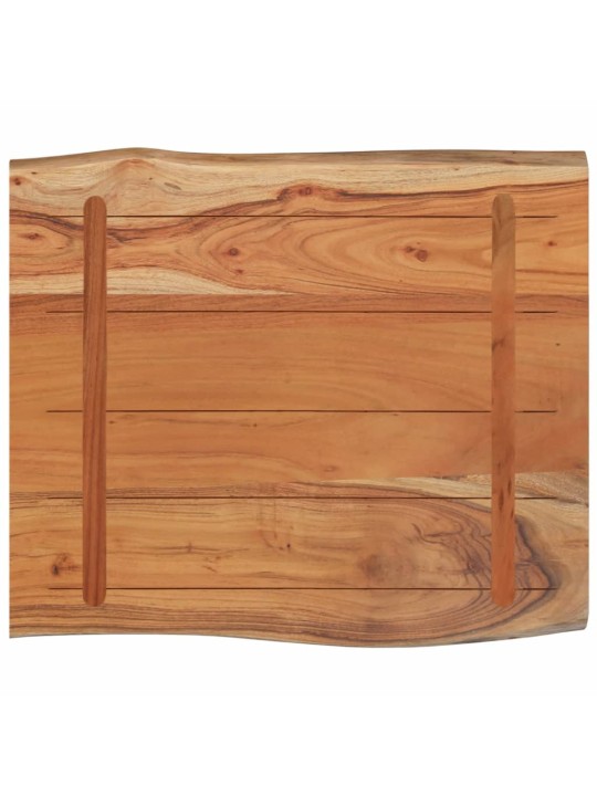 Stalviršis, 70x60x2,5cm, akacijos masyvas, su gyvu kraštu