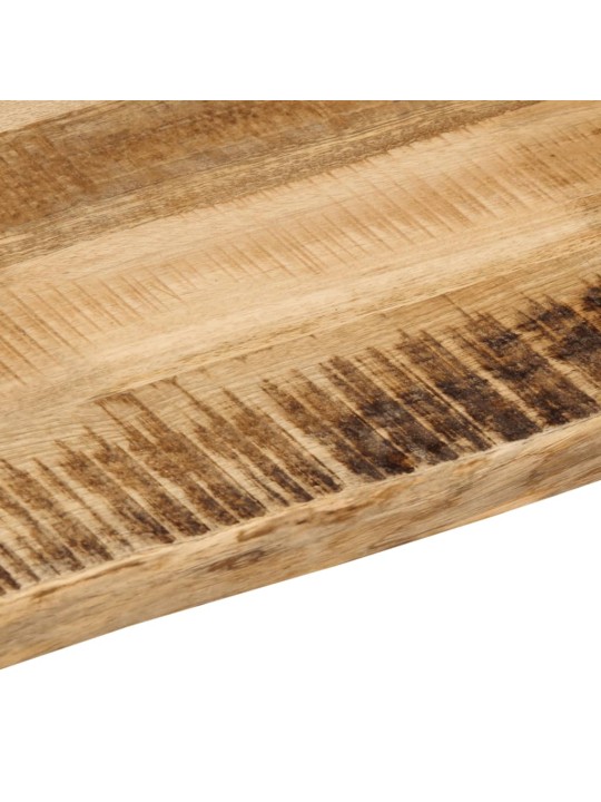 Stalviršis, 110x60x2,5cm, mango masyvas, su gyvu kraštu