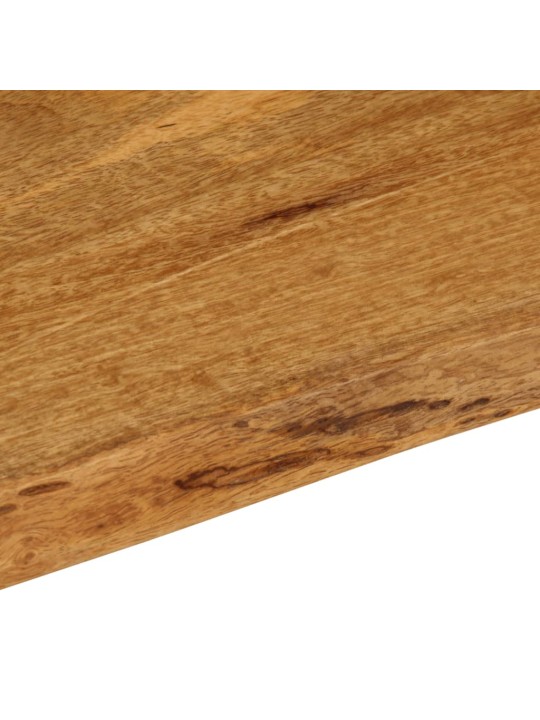 Stalviršis, 110x60x2,5cm, mango masyvas, su gyvu kraštu