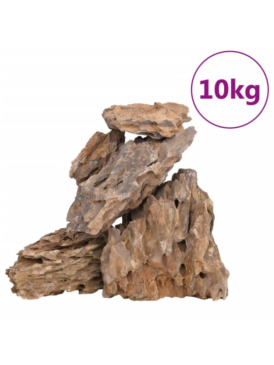 Drakono akmenys, įvairių spalvų, 10kg, 10–30cm