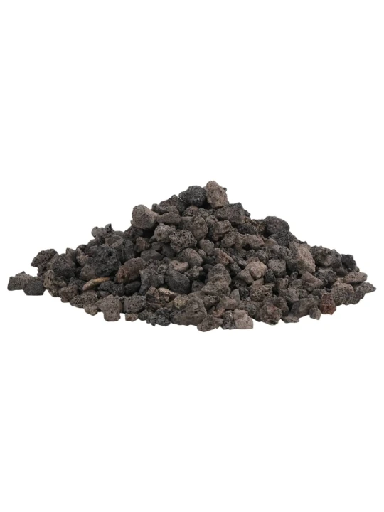 Vulkaninės uolienos, juodos spalvos, 10kg, 1–2cm