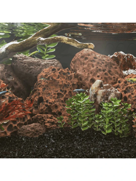 Vulkaninės uolienos, raudonos spalvos, 25 kg, 10-30 cm