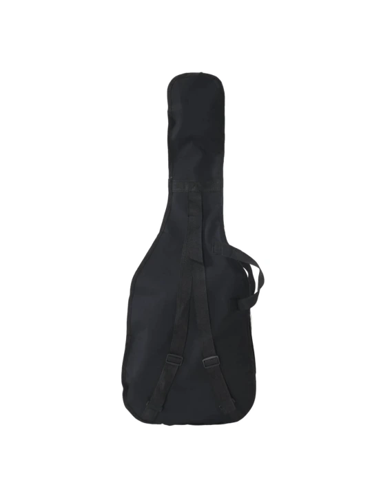 Elektrinė gitara pradedantiesiems su dėklu, ruda/balta, 4/4 39"