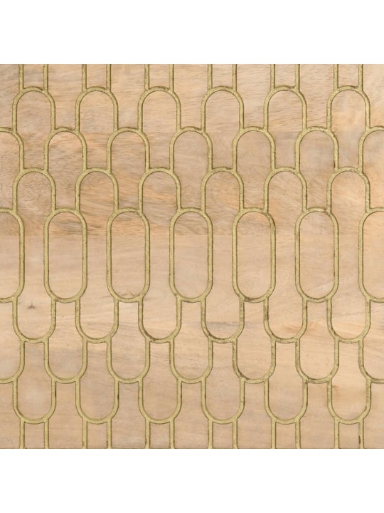 Naktinė spintelė, 40x33x46cm, mango medienos masyvas