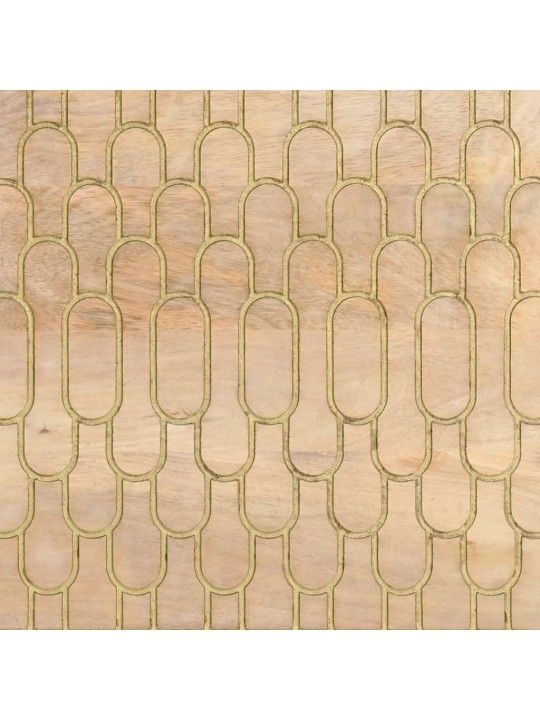 Naktinė spintelė, 40x33x46cm, mango medienos masyvas