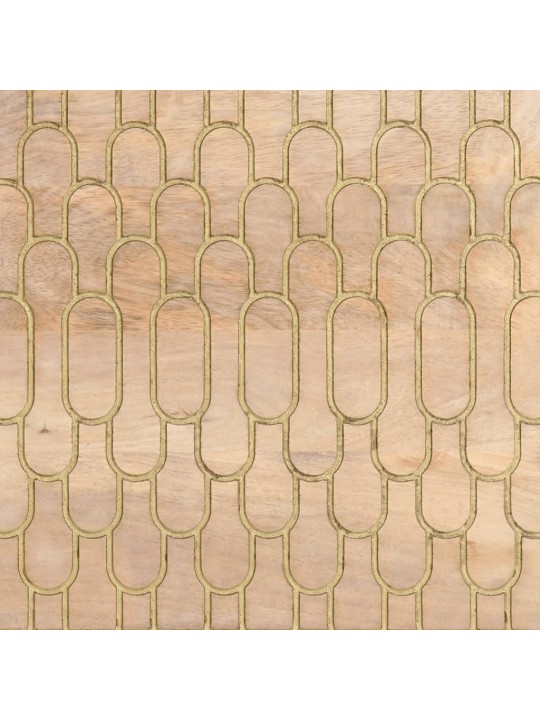 Naktinė spintelė, 50x33x60cm, mango medienos masyvas